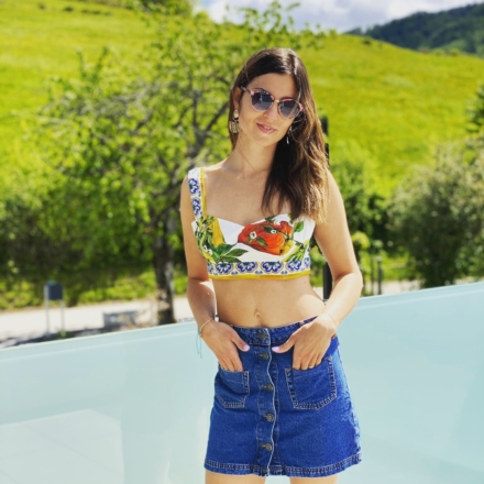 Dolce and Gabbana Majolica top