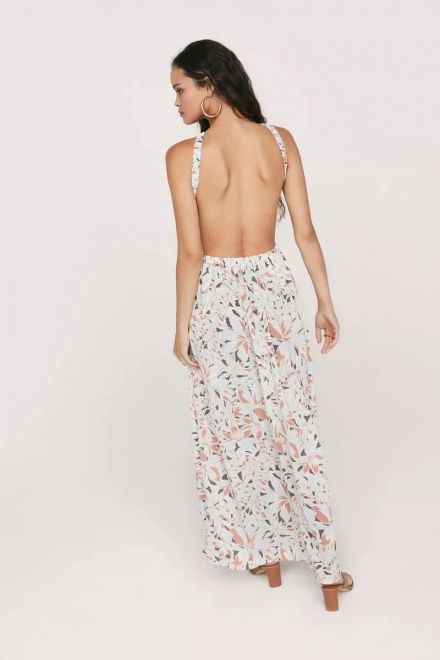 Nastygal print maxi beach dress – Image 2