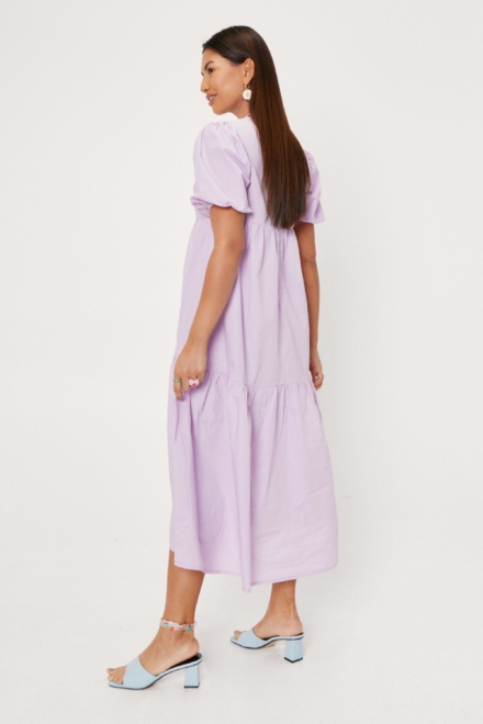 Nastygal lilac midi dress – Image 2