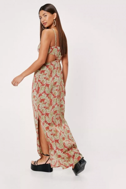 Nastygal print maxi dress – Image 2