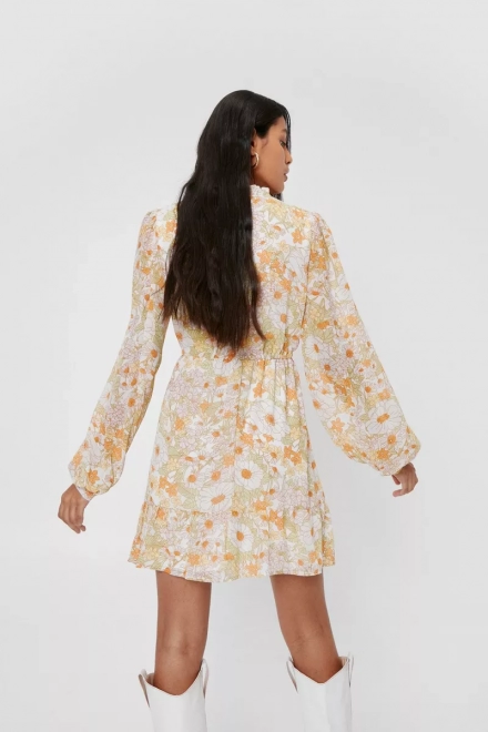 Nastygal print mini dress – Image 2